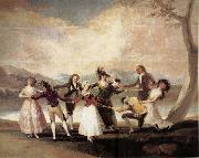 Francisco Goya La Gallina Ciega china oil painting reproduction